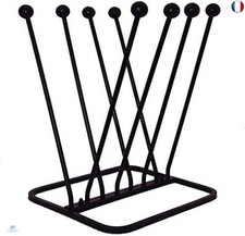 ARSUK Welly étagère à Chaussures pour Jardin, Porte-Bottes Fonte Stockage Ex