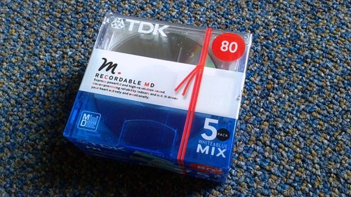 Minidisc tdk 80 min - minidisc,