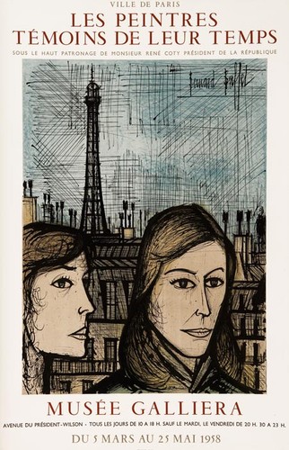 Bernard buffet affiche - bernard, buffet,
