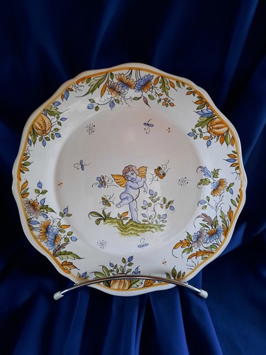 Assiette déco ange - assiette,