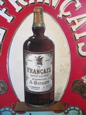 LE FRANÇAIS Apéritif Quinquina Tole Litho Bistrot