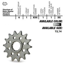 PIGNON AVANT 565 13 YAMAHA YZ