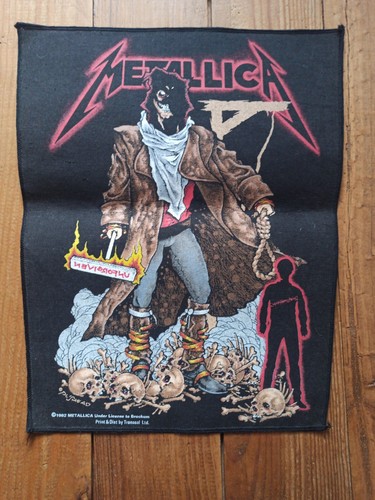 Dossard metallica 1992