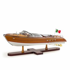 Authentic Models Maquette de bateau Aquarama, bois de cèdre, simili-cuir PVC,...