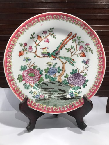 Assiette ancienne - , en