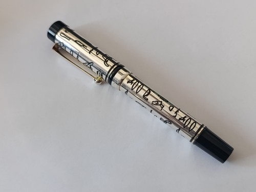 Stylo plume métal argenté - stylo,