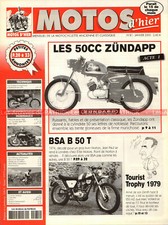 MOTOS D'HIER  81 BSA Victor 500 T B ZÜNDAPP 50 Jean Louis TOURNADE Alain DAGAN