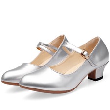 Femmes Brillant Solide Latin