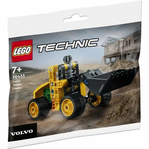 Lego technic tractopelle - tractopelle, volvo