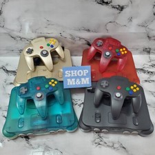 Console N64 Nintendo 64 originale noire transparente bleu rouge or du Japon