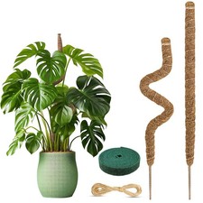 2 PCS Monstera Tuteur Long Plante Tuteur Coco Support pour Plante Grimpante T...