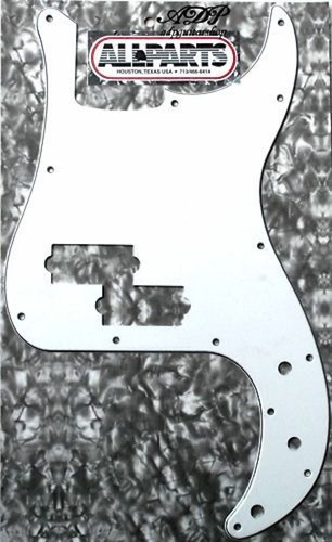 Pickguard precision bass - precision, blanc