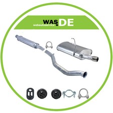 échappement silencieux pour Peugeot 206 CC 2.0 S16 coupe cabrio