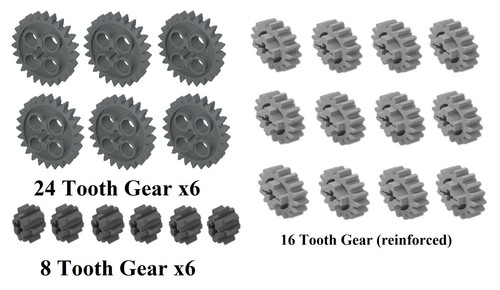 Lego new 24pc technic - new,