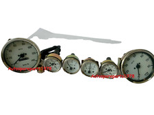 SMITHS Kit 100mm Speedo 0-140KMH+0-80RPM+52mm Température Fioul Amp Jauge Wc