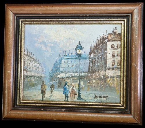 Tableau les rue paris - de, paris"