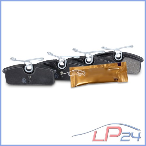 Jeu plaquettes frein - de,