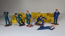 SCALEXTRIC Vintage : Lot de 6 Figurines 1/32 + Ballots de paille