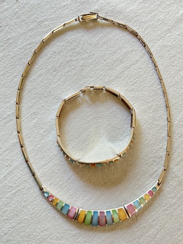 Parure collier bracelet - , en