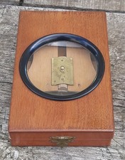 ANCIEN GRAPHOSCOPE VISIONNEUSE LOUPE   COFFRET EN BOIS 
