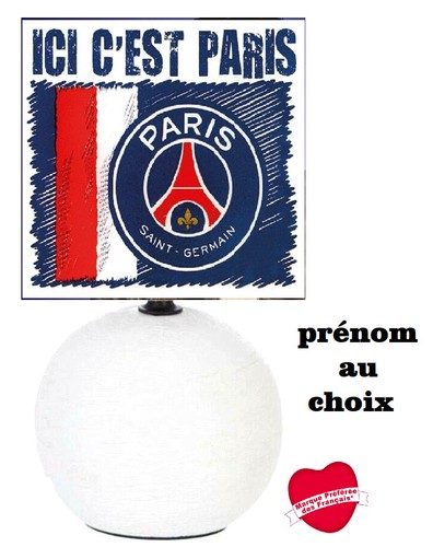 Lampe chevet psg - chevet, c'est