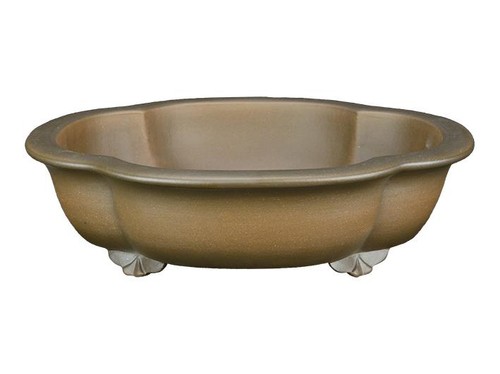 Pot ovale grès pour - en,
