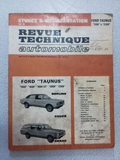 Rta Revue Technique Automobile Étude Ford Taunus 1300 A 2300 GT Coupé Break