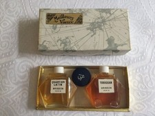 «  Brisson  Paris »  2 Miniatures de Parfum Vintages  Quartier Latin et Toboggan