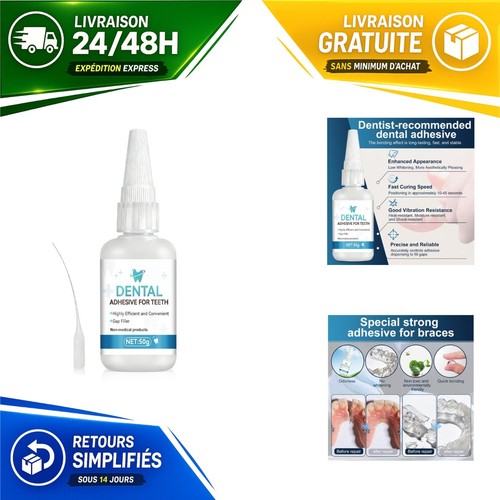 Colle dentaire silicone - , g