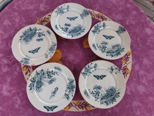 5 Assiettes Plate Terre de Fer