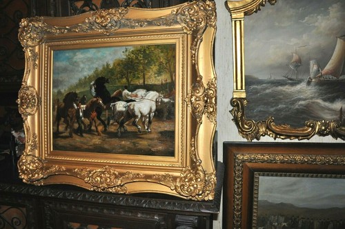 Original horse herd genre by - original,