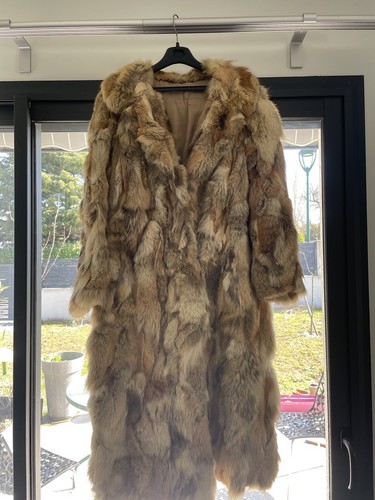 Manteau véritable fourrure - , de