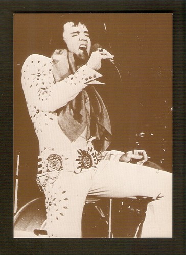 Elvis presley carte postale - elvis,