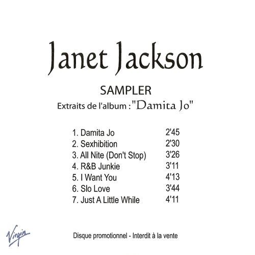 Janet jackson sampler - jackson,