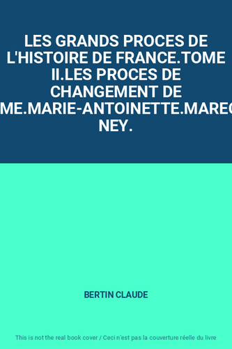 Les grands proces - proces, de