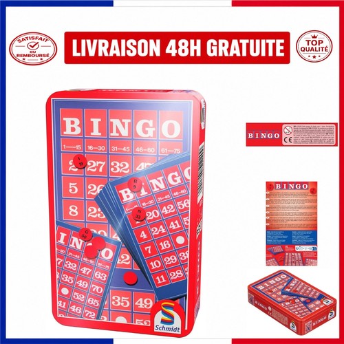 Jeu bingo schmidt 51220 - jeu,