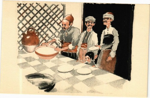 Cpa algérie scenes et - cpa,