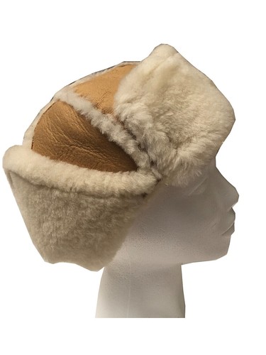 Bonnet toque chapka - cuir, de