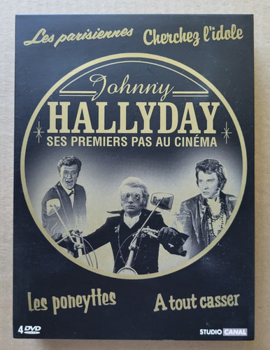 Coffret dvd johnny - johnny, hallyday