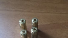 Lot de 4 Chevilles Laiton à frapper,à Expansion M8*30mm