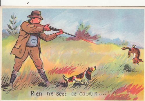 Carte postale humoristique - carte,