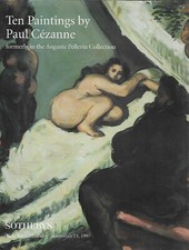 TEN PAINTINGS BY PAUL CEZANNE CATALOGUE VENTE SOTHEBY'S NEW YORK 13/11/1997