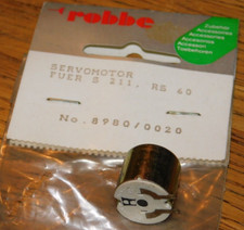 vintage ROBBE 8980/0020 MOTEUR SERVO S211 RS-60 MODELISME RC tokyo micro JAPAN