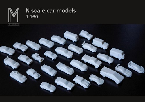Nscale gauge miniature car - n,