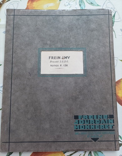 Ancien livres techniques frein - ancien,