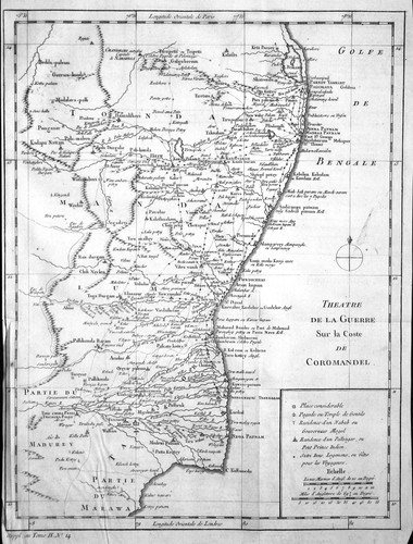Carte côte de - carte, la