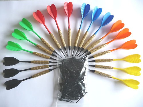 Flechettes darts pointes - 18, à