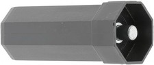 Embout tube vol roulant octogonal  40 mm sortie Ø 10 mm mâle rentrant