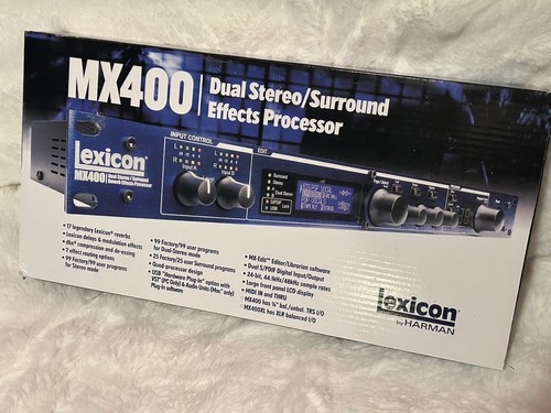 New lexicon mx400 duel stereo - mx400,