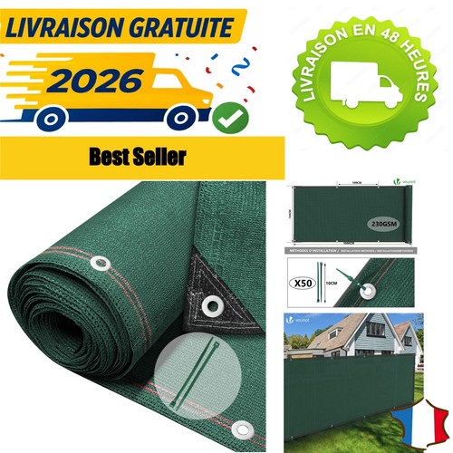 Brise vue occultant vounot - brise-vue,